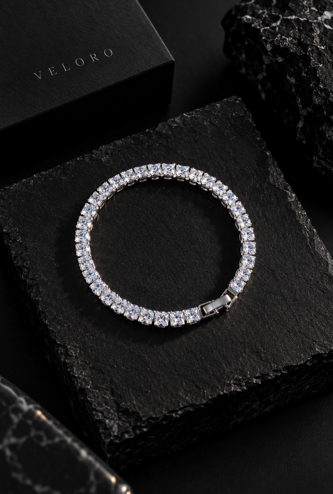 Tennis Bracelet – Silver